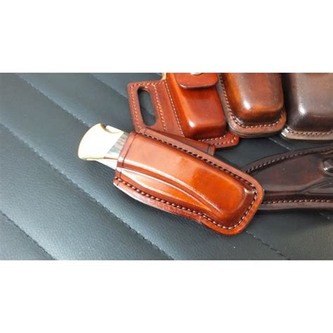 Leather sheath for folding knife BUCK 110 - Inspire Uplift