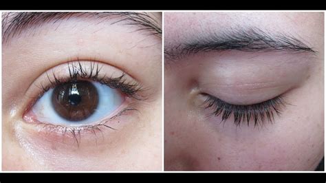 Vaseline Eyelashes Before After