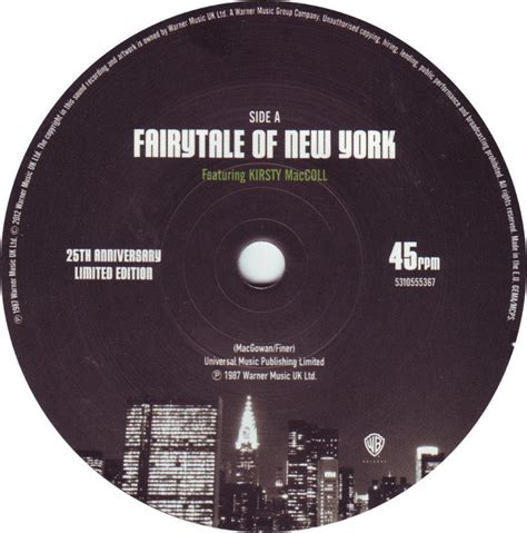 Fairytale of New York (2012 7”) - Kirsty MacColl