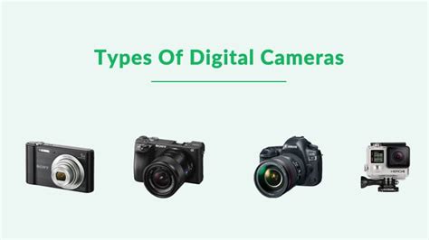 The Different Types of Digital Cameras