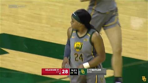 Baylor Basketball (W): Highlights vs. Delaware State - YouTube