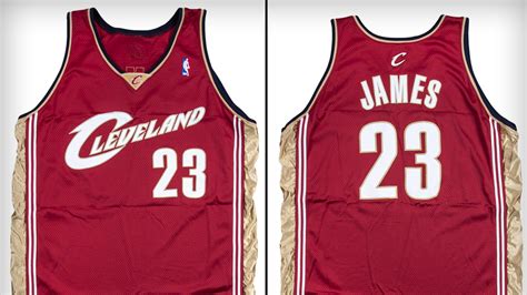 LeBron James Rookie Jersey Hits Auction Block, Could Break $630k Record