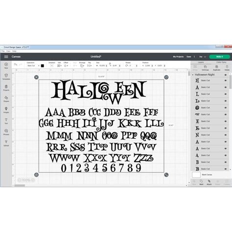 Halloween Font otf, Halloween font svg Cricut, Halloween let | Inspire Uplift