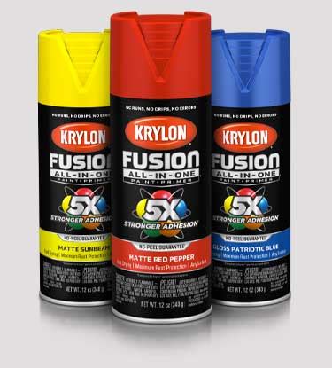 5X Stronger Fusion All-In-One Paint Primer | Krylon® Spray Paint