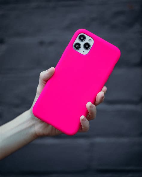 Neon Pink Silicone iPhone Case – Felony Case