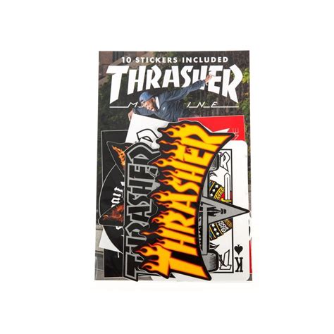 Thrasher Sticker Pack | Accessories | Natterjacks