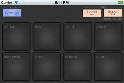 Free Drum Pad App For iOS, iDrumming – Synthtopia