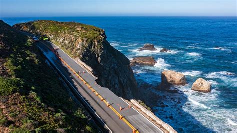 Section of California's scenic Highway 1 that collapsed into ocean again closed, more rain is ...