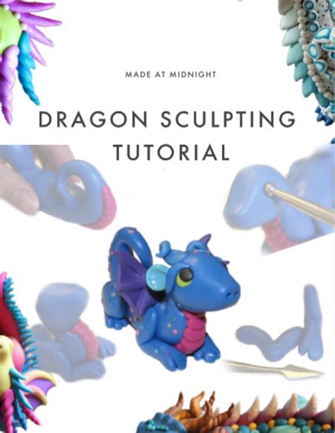 Polymer Clay Dragon Sculpting Tutorial Beginner - Etsy