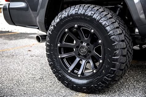 18" Black Rhino Wheels Highland Matte Black with Milled Spokes Off-Road Rims #BRO037-2