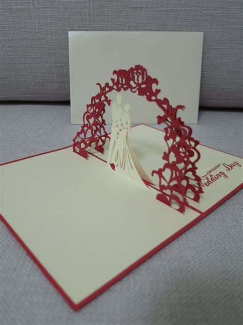 3D Pop Up Wedding Card - Wedding Card - Pop Up Card for Wedding Pop Up ...