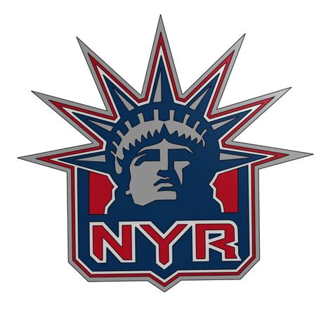 New York Rangers Alternate Logo by SillyGoose | Download free STL model ...