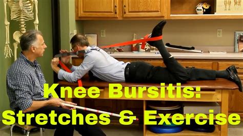 Can You Exercise With Knee Bursitis - Exercise Poster