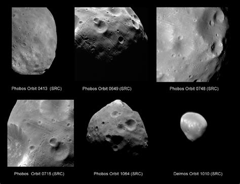 Phobos and Deimos sample images obtained by SRC. | Download Scientific Diagram