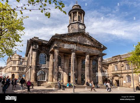 Lancaster City Museum in Market Square Lancaster Stock Photo - Alamy