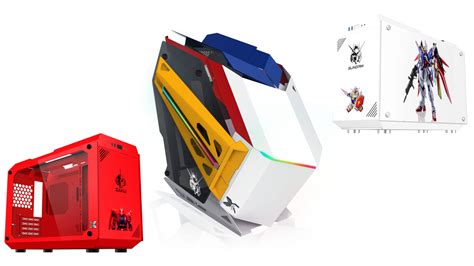 Transform your system into a Gundam with these gaming PC cases