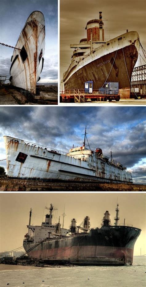 Ship Graveyards: Abandoned Ships, Boats and Shipyards