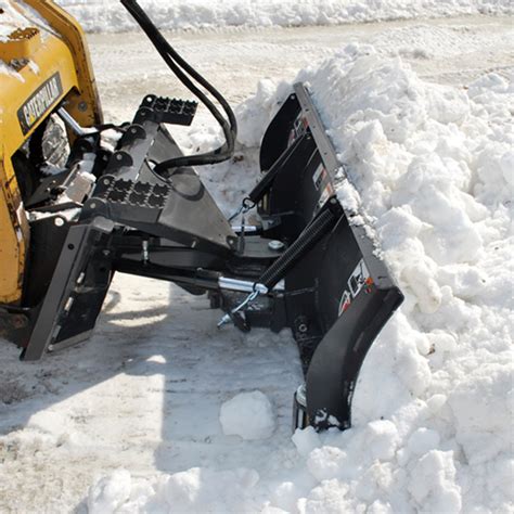 FFC Skid Steer Hydraulic Angle Snow Blade Attachment | Skid Steer Solutions