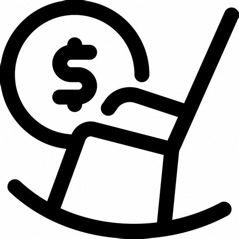 Armchair, dollar, pension, retirement icon - Download on Iconfinder