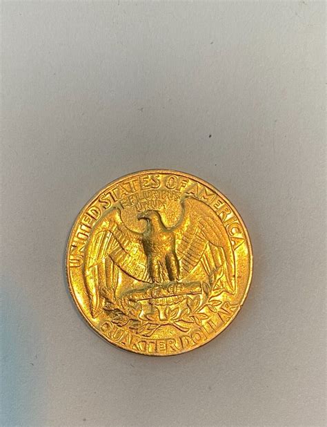 VERY RARE 1973 Gold Quarter no mint mark | eBay