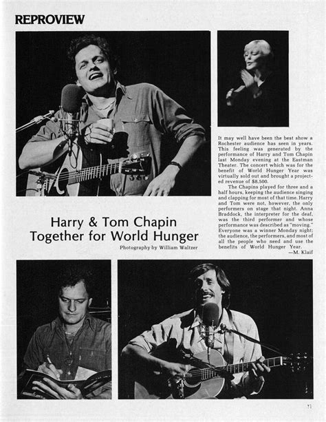 Harry Chapin Concert & Tour History | Concert Archives