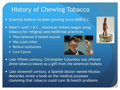 PPT - Chewing tobacco PowerPoint Presentation, free download - ID:2809770