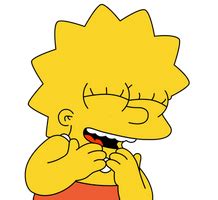 Lisa hugging Bart by alexchexes on DeviantArt