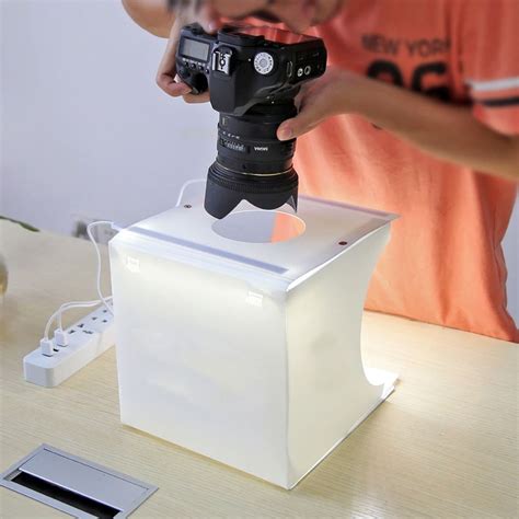 Home Photo Studio Lightbox Photography Light box for DSLR Camera- Other | Mini photo studio ...