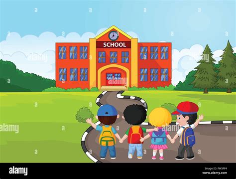 Go To School Picture For Kids - 54 фото