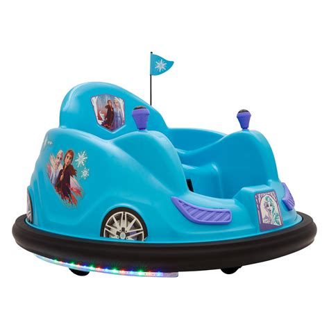 Disney's Frozen 6 Volts Bumper Car, Battery Powered Ride on, Fun LED ...