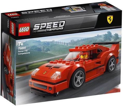 A Look At The LEGO Speed Champions Ferrari F40 Competizione (75890)