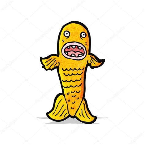 Funny cartoon fish Stock Illustration by ©lineartestpilot #59645971