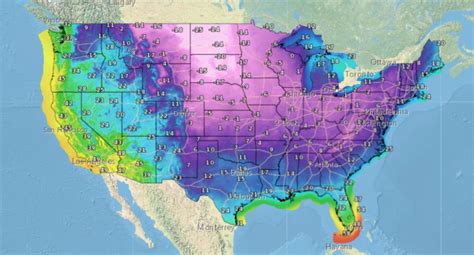 US winter storm map: Weather forecast after warning Arctic bomb cyclone ...