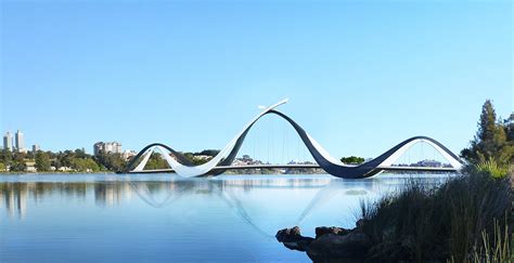 Matagarup Bridge, Swan River, Western Australia - Parry and Rosenthal Architects