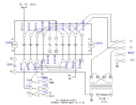 Schneider Contactor Wiring Diagram