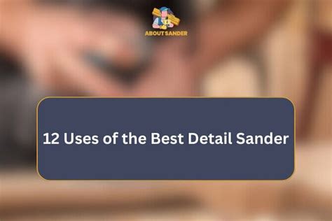 5 Best Detail Sander in 2024 (Tested By Experts)