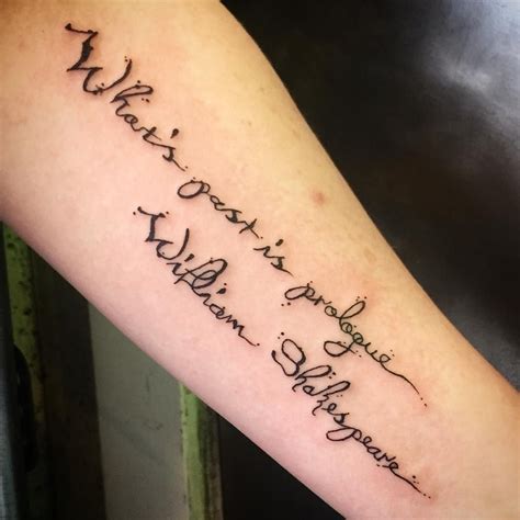 15 of the Best Shakespeare Tattoos | Shakespeare tattoo, Shakespeare quotes tattoos, Tattoo quotes