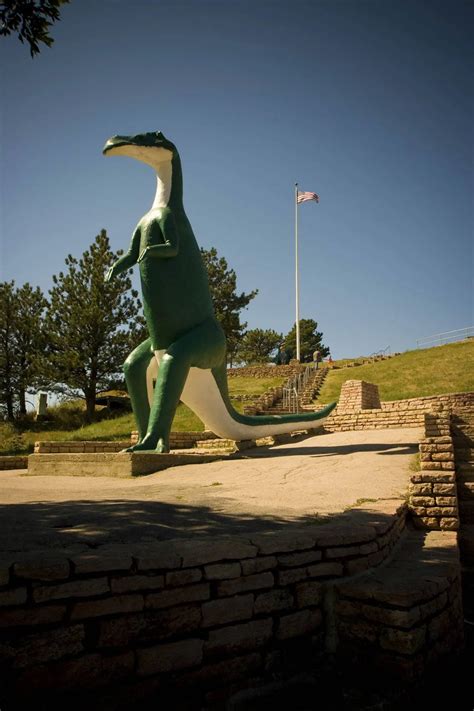 Rapid City Dinosaur Park in South Dakota - Silly America