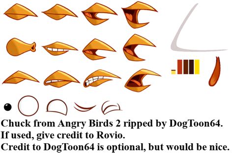 The Spriters Resource - Full Sheet View - Angry Birds 2 - Chuck