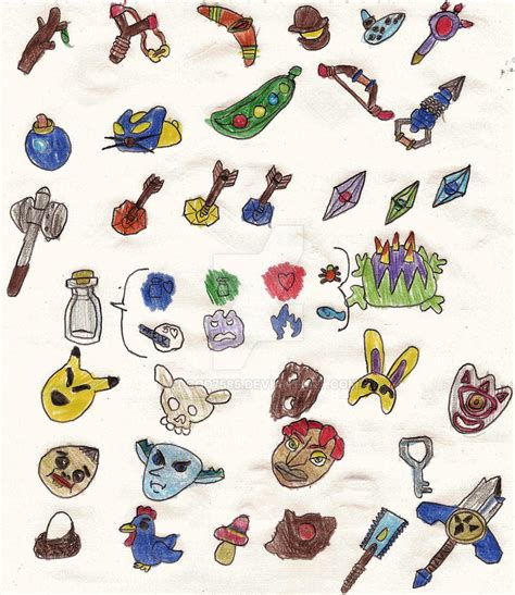 Ocarina of Time Items2 by Flood7585 on DeviantArt