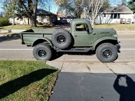 1948 Dodge Power Wagon Resto-mod 4x4 - Classic Dodge Power Wagon 1948 ...