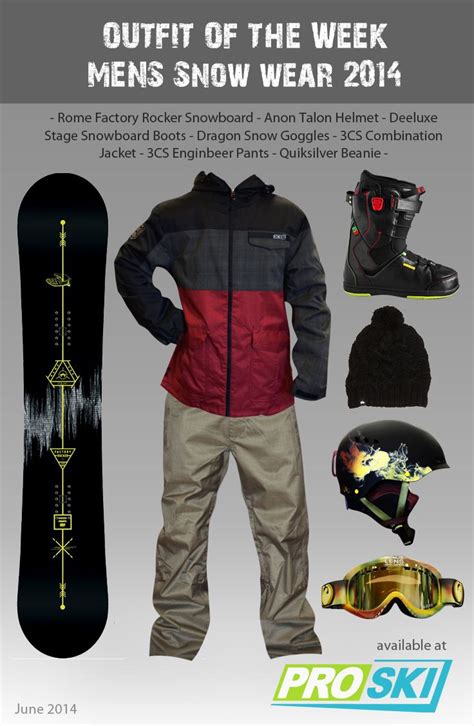 Men's Snowboarding outfit