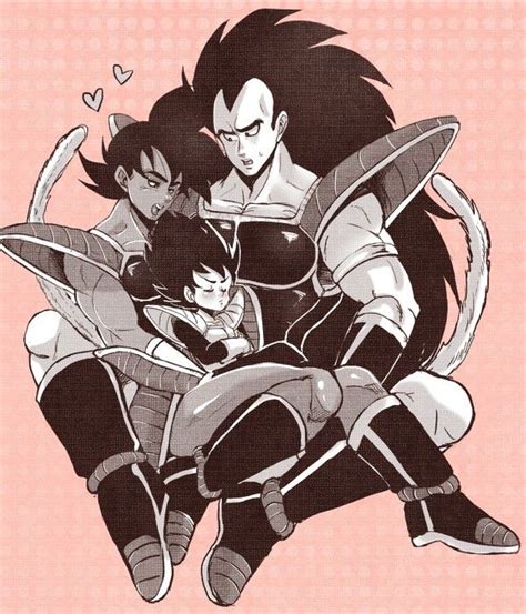 Vegeta, Raditz, and Turles | Dragon ball super art, Anime, Dragon ball super