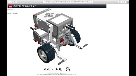 5. Generating Building Instructions - LEGO Digital Designer (LDD) - YouTube