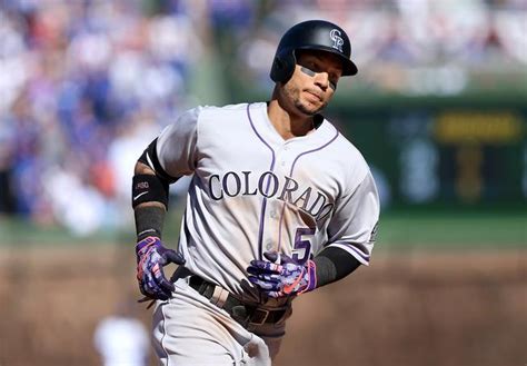 Rockies’ Carlos Gonzalez celebrates 1,000th career hit – The Denver Post