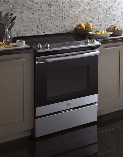 Questions and Answers: GE 5.3 Cu. Ft. Slide-In Electric Range Stainless Steel JS645SLSS - Best Buy