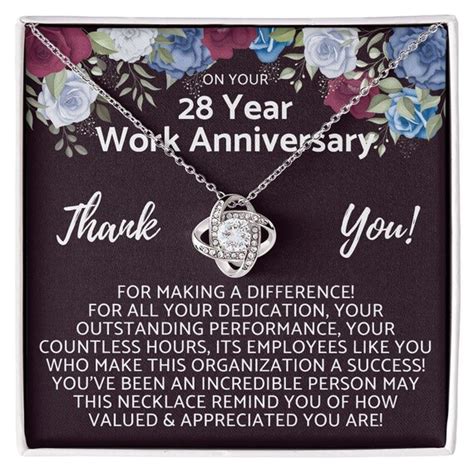 Happy 28th Year Work Anniversary 28 Year Job Work Service - Etsy