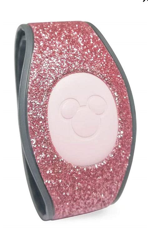 Buy Disney Parks Sparkling Pink Glitter Magicband Magic Band Online at ...