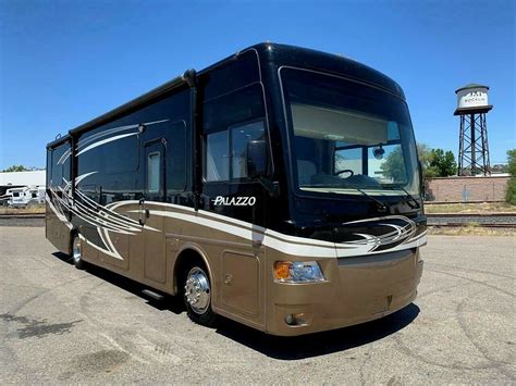 2014 THOR PALAZZO 33.2 CLASS A COACH DIESEL PUSHER MOTORHOME 34 FT LONG ...