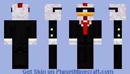 Chicken in a Suit Minecraft Skin